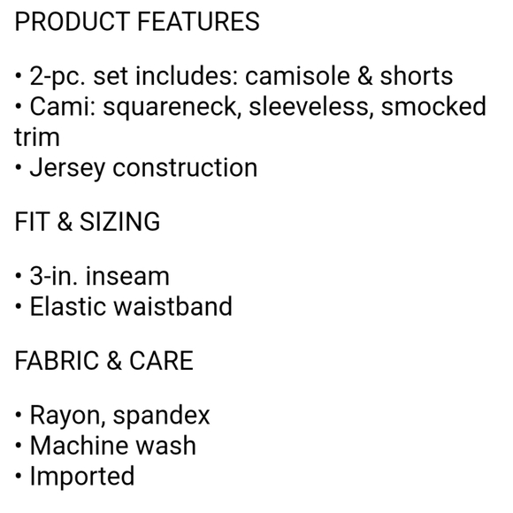 LC Lauren Conrad 2 Piece Pajama Set - Picture 11 of 11